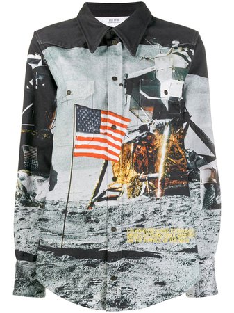 Calvin Klein Jeans Est. 1978 Jaqueta 'Moon Flag' - Farfetch