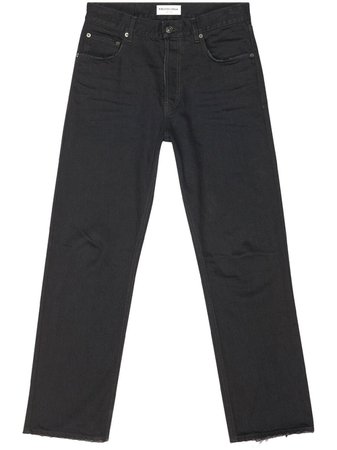 Balenciaga mid-rise straight-leg Jeans - Farfetch