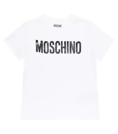 Moschino Kids - Printed cotton T-shirt | Mytheresa