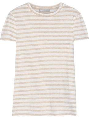 Striped Cotton-jersey T-shirt