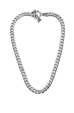 silver chunky chain