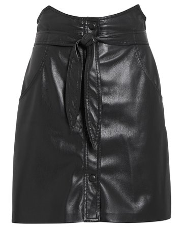 Nanushka | Chai Vegan Leather Mini Skirt | INTERMIX®