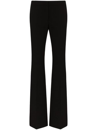 Tom Ford Mid-Rise Flared Trousers PAW284FAX431 Black | Farfetch