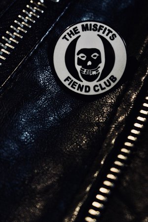 The Misfits Feind Club Enamel Pin Badge Horror Punk | Etsy