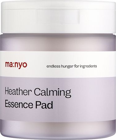 Καταπραϋντικοί δίσκοι με εκχύλισμα αρκεύθου για το πρόσωπο - Manyo Heather Calming Essence Pad | Makeup.gr
