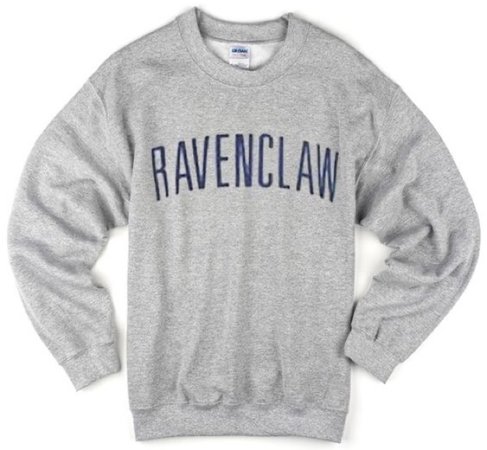 grey ravenclaw sweatshirt