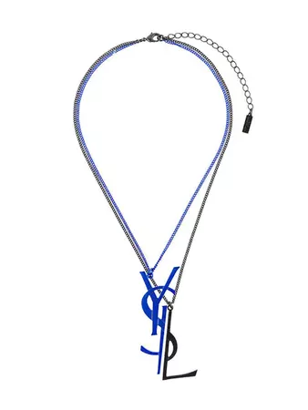 Saint Laurent Monogram Necklace - Farfetch