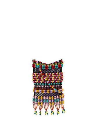 Emilio Pucci Pepita bead-embroidered Crossbody Bag - Farfetch