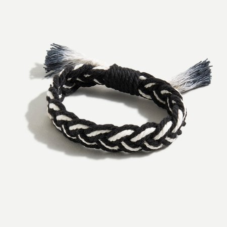 J.Crew: Braided Cord Bracelet For Women