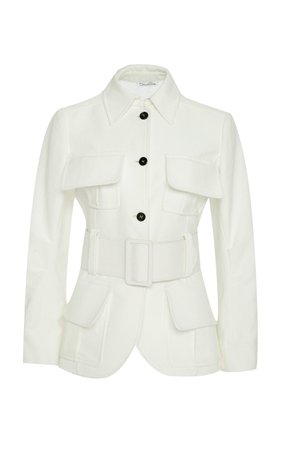 Belted Jacket by Oscar de la Renta | Moda Operandi