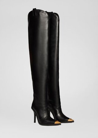 Versace V-Western Boots for Women | Official Website