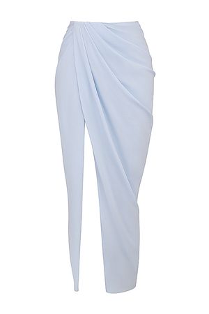 Clothing : Skirts : 'Vesper' Soft Blue Maxi Skirt