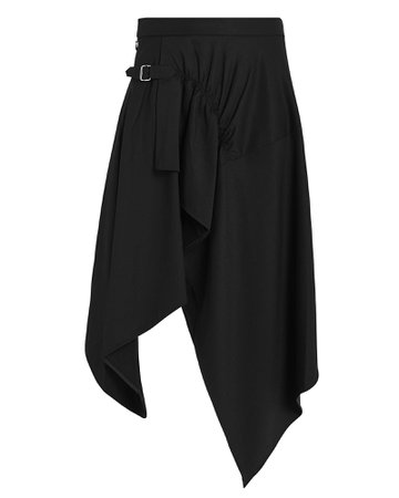 Tailored Wool Handkerchief Skirt | INTERMIX®