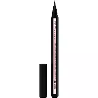 Maybelline Hyper Easy Liquid Pen Eyeliner Black - 0.021 Fl Oz : Target