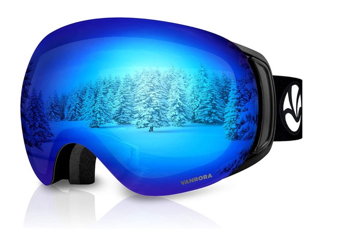Ski Goggles-blue