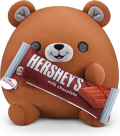 Amazon.com: Snackles Bear Plush (Hersheys) by ZURU, Ultra Soft Plush, Collectible Plush with Real Brands, 11 Inches Stuffed Animal : Toys & Games