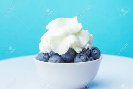 blueberries and whipped cream no background - Google Search