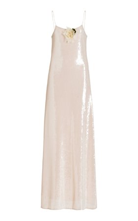 Translucent Sequin Slip Dress And Bolero By Rodarte | Moda Operandi