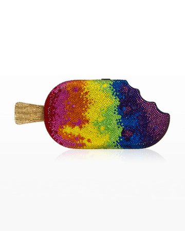 Judith Leiber Couture Popsicle Rainbow Clutch Bag | Neiman Marcus