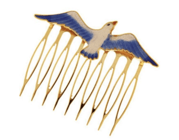 Seagull hair clip