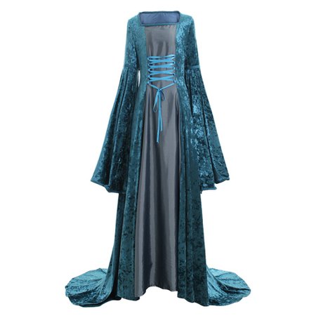 Cosplaydiy Lady's Medieval Renaissance Historic Dress Inspiration Maiden Velvet Ball Gown Costume Victorian Dress L320| | - AliExpress