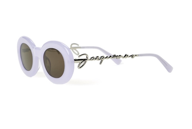 Jacquemus Les lunettes Pralu round frame sunglasses