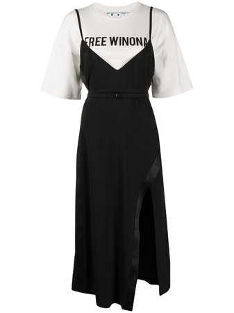 Off-White Free Winona Layered Dress - Farfetch