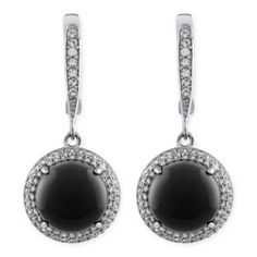 Black & Silver Earrings - Pinterest
