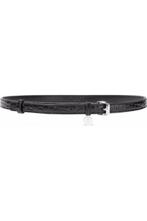 Croc-effect faux leather belt | STELLA McCARTNEY | Sale up to 70% off | THE OUTNET