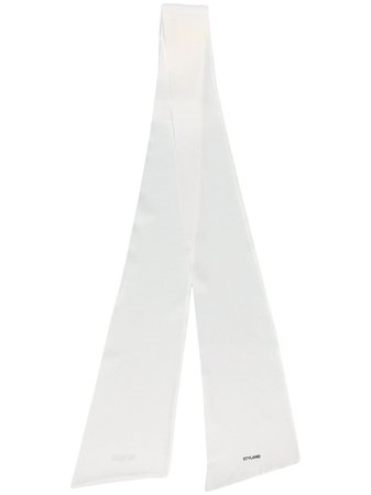 White Styland Neck-Tied Scarf | Farfetch.com