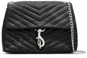 Chain-trimmed Quilted Leather Shoulder Bag