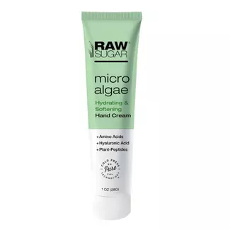 Raw Sugar Micro Algae Hydrating & Softening Hand Cream - 1oz : Target