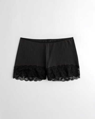 Girls Lace-Trim Layering Shorts | Girls Online Exclusives | HollisterCo.com