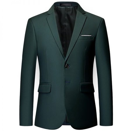 Slim Fit Man Blazer Casual Suit Jacket - Recent Dress