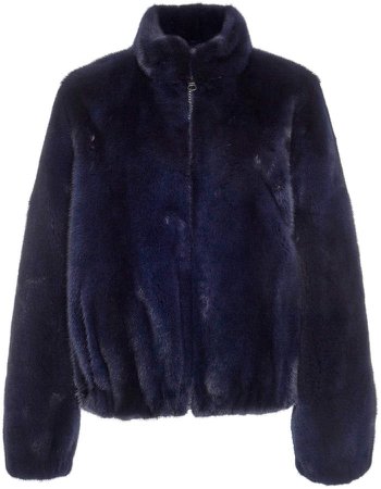 The Haven Reversible Mink Fur Jacket