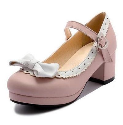 Pink lolita heel