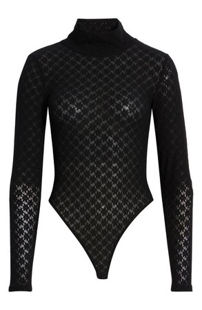 Long Sleeve Lace Bodysuit | Nordstrom