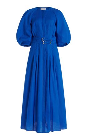 Elea Belted Linen Maxi Dress By Gabriela Hearst | Moda Operandi