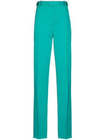 Shop Bottega Veneta slim-fit tailored trousers with Express Delivery - FARFETCH