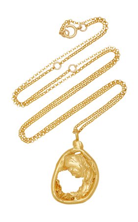 The Aperture Of Twilight 24k Gold-Plated Necklace By Alighieri | Moda Operandi