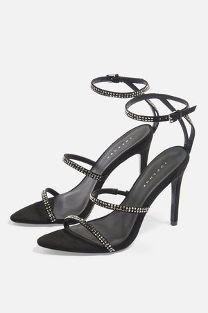 SAMIRA Diamante Heels - Heels - Shoes - Topshop
