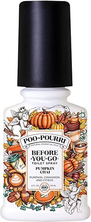 Amazon.com: Poo-Pourri Before-You-Go Toilet Spray, Spiced Apple Scent, 2 oz: Home & Kitchen