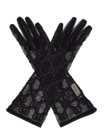 gucci mesh gloves
