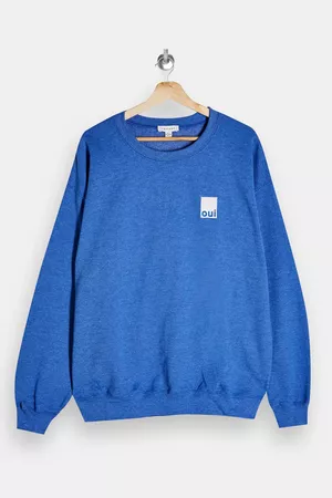 Blue Oui Sweatshirt | Topshop