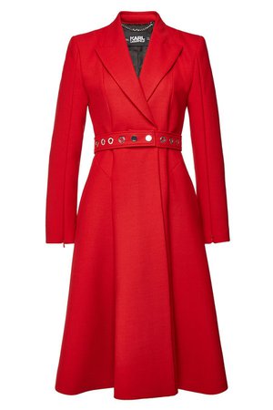 Karl Lagerfeld - Tailored Coat - red