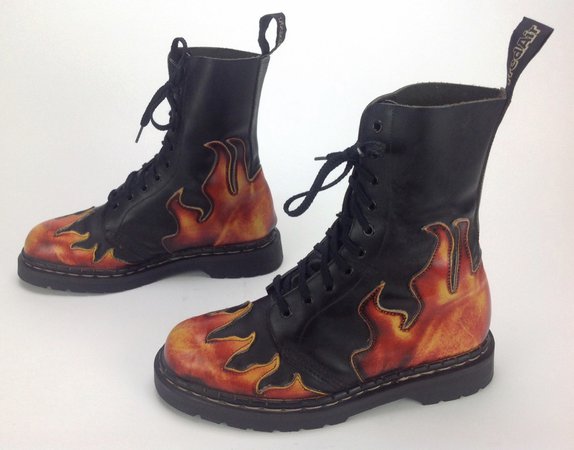 flame boots