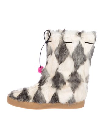Kate Spade New York Alaska Fur Boots - Shoes - WKA101061 | The RealReal