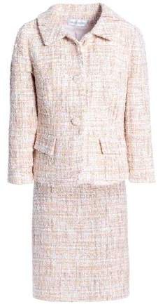 Aghal Sequin-embellished Boucle-tweed Suit