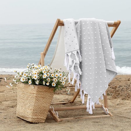 Beachcrest Home serviette de plage en coton turc pestemal Rock Island et Commentaires | Wayfair.ca