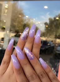 purple acrylic nails - Google Search